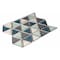 Andova Tiles SAMPLE BLEUM 3 x 3 Beveled Glass Novelty Mosaic Tile SAM-ANDBLE284 - alternate 4